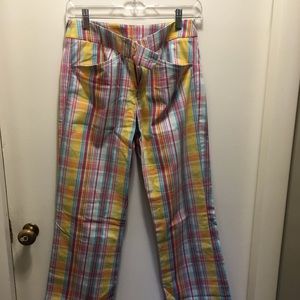 Lacoste Plaid Pants 34 (2)
